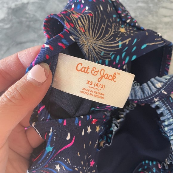 Bundle of 2 3-4 Years Kids One-Piece Swimsuit Yellow Blue Zara - Picture 7 of 9